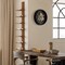 Clockswise 16'' Industrial Exposed Rotating Gear Wall Clock Steampunk Aesthetic with Vintage-Inspired Design Rustic Accents & Mechanical Charm Perfect for Living Room Bedroom Office or Entryway Décor